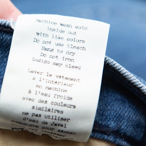 Rag & Bone Mazie Jeans Racing Panel High Rise Side Stripe Denim Skinny Size 25 - Picture 6 of 8